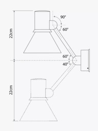 Anglepoise Type 80 W2 Wall Light - thumbnail 4