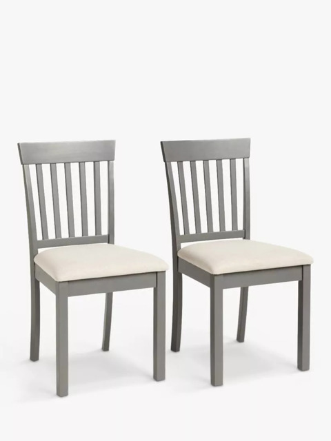 John Lewis Wilton Slatted Dining Chair, Set of 2 - image 1