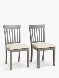 John Lewis Wilton Slatted Dining Chair, Set of 2 - thumbnail 1
