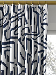 Harlequin Melodic Made to Measure Curtains or Roman Blind, Japanese Ink/Origami - thumbnail 2