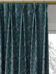 Harlequin Tanabe Made to Measure Curtains or Roman Blind, Peacock - thumbnail 4