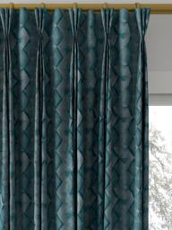 Harlequin Tanabe Made to Measure Curtains or Roman Blind, Peacock - thumbnail 6