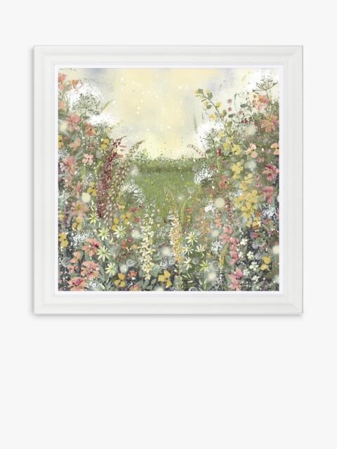 John Lewis Jane Morgan Colourful Florals Framed Print, 81 x 81cm, Multi Multi - image 1