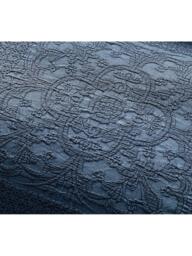 Pottery Barn Medallion Matelasse Quilted Duvet Cover, Indigo - thumbnail 3