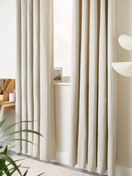 John Lewis Arlo Pair Lined Eyelet Curtains - thumbnail 4