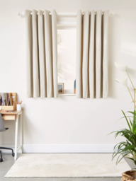 John Lewis Arlo Pair Lined Eyelet Curtains - thumbnail 6
