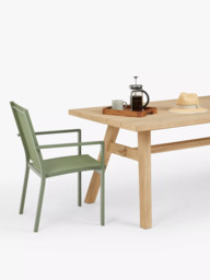John Lewis Burford Rectangular Garden Dining Table, 190cm, FSC-Certified (Acacia Wood), Natural - thumbnail 4