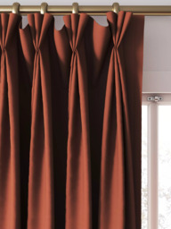 Harlequin Allegra Made to Measure Curtains or Roman Blind, Burnt - thumbnail 6