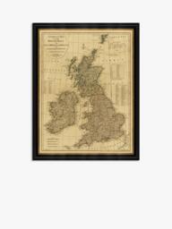 Brookpace Lascelles Complete Map of the British Isles, 1788 Framed Print, 111 x 86cm - thumbnail 1