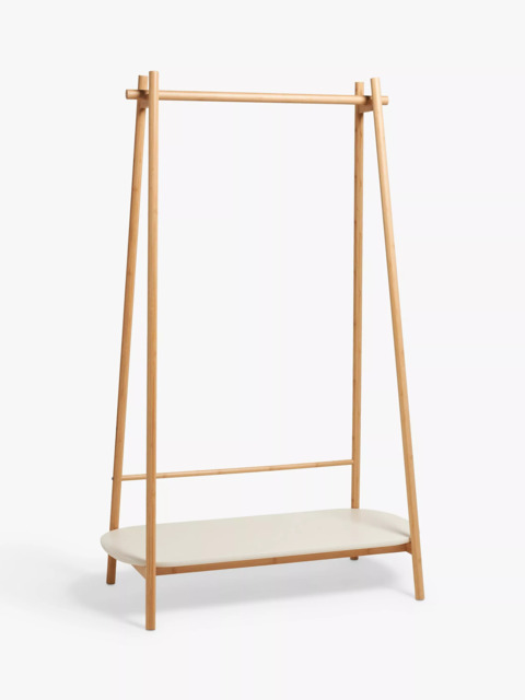 John Lewis Skim Clothes Rail, Natural - image 1