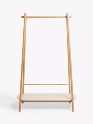 John Lewis Skim Clothes Rail, Natural - thumbnail 3