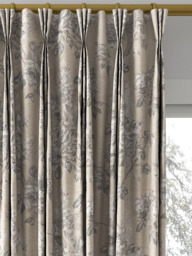 Sanderson Sorilla Damask Made to Measure Curtains or Roman Blind, Silver/Linen - thumbnail 6