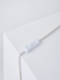 John Lewis Country Rib Ceramic Table Lamp - thumbnail 6