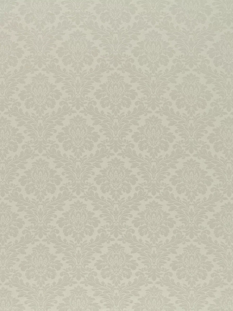 Sanderson Lymington Damask Made to Measure Curtains or Roman Blind, Silver - image 1