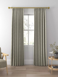 Sanderson Lymington Damask Made to Measure Curtains or Roman Blind, Silver - thumbnail 3
