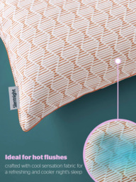 Silentnight Restore Cooling Copper Pillow, Medium/Firm - thumbnail 4
