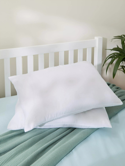 John Lewis Microfibre Standard Pillow Pair, Soft (1) - image 1
