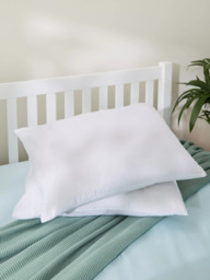 John Lewis Microfibre Standard Pillow Pair, Soft (1) - thumbnail 1
