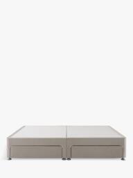 Silentnight Non-Sprung Upholstered 4 Drawer Divan Base, Double - thumbnail 3