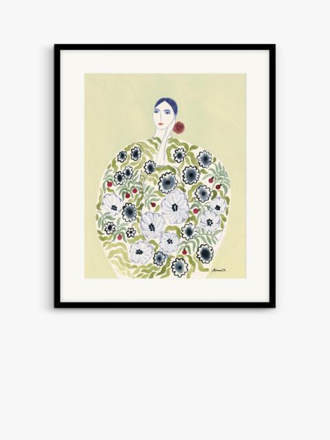 John Lewis La Poire 'Floral Coat' Framed Print, 52 x 62cm, Multi - image 1