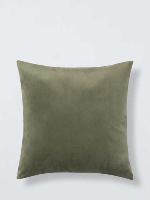 John Lewis Square Velvet Cushion - image 1