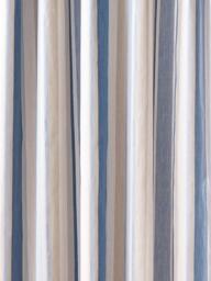 Laura Ashley Awning Stripe Pair Blackout Lined Eyelet Curtains, Seaspray - thumbnail 3