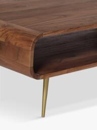 Swoon Harring Coffee Table, Dark Brown - thumbnail 4