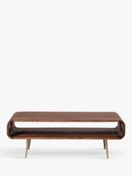 Swoon Harring Coffee Table, Dark Brown