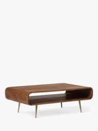 Swoon Harring Coffee Table, Dark Brown - thumbnail 6