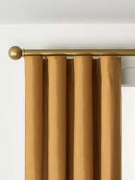 John Lewis Select Curl Gliding Curtain Pole with Ball Finial, Wall Fix, Dia.30mm - thumbnail 5