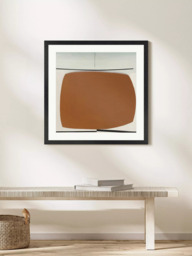 Tate + John Lewis Victor Pasmore 'Yellow Abstract' Wood Framed Print & Mount, 62 x 62cm - thumbnail 2