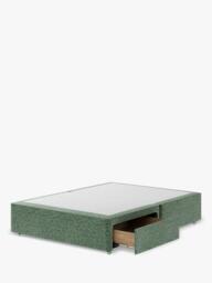 Hypnos Non-Sprung Upholstered 2 Drawer Divan Base, King Size - thumbnail 2