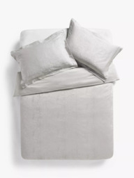 John Lewis Amie Luxe Pure Cotton Woven Jacquard Bedding - thumbnail 1
