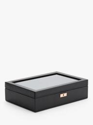WOLF Axis Vegan Leather 10 Piece Watch Box - thumbnail 2