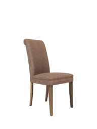 John Lewis Emily Dining Chair, Smoked Oak Leg