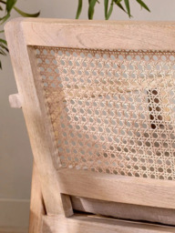 Nkuku Atri Occasional Armchair, Natural - thumbnail 5