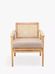 Nkuku Atri Occasional Armchair, Natural - thumbnail 6