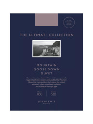 John Lewis The Ultimate Collection British Goose Down Duvet, 4.5 Tog, Emperor - thumbnail 6
