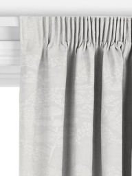 John Lewis Willow Landscape Made to Measure Curtains or Roman Blind, Silver - thumbnail 3