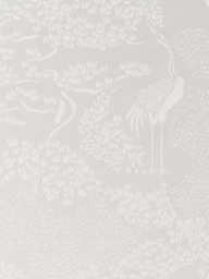 John Lewis Willow Landscape Made to Measure Curtains or Roman Blind, Silver - thumbnail 1
