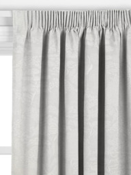 John Lewis Willow Landscape Made to Measure Curtains or Roman Blind, Silver - thumbnail 2