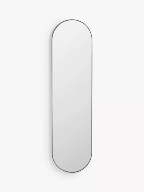 John Lewis Scandi Metal Lozenge Mirror, 122 x 30cm - image 1