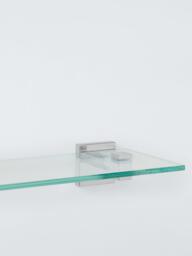 John Lewis Prism Bathroom Shelf, Glass/Chrome - thumbnail 3