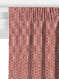 John Lewis Diamond Weave Made to Measure Curtains or Roman Blind, Paprika - thumbnail 3