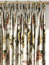 Clarke & Clarke Sizergh Made to Measure Curtains or Roman Blind, Blush/Sage - thumbnail 2