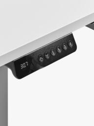 Humanscale E Float Go Desk, White - thumbnail 6