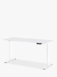Humanscale E Float Go Desk, White - thumbnail 4