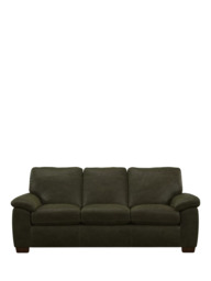 John Lewis Camden Grand 4 Seater Leather Sofa, Dark Leg - thumbnail 5