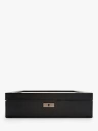 WOLF Axis Vegan Leather 10 Piece Watch Box - thumbnail 1