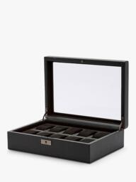 WOLF Axis Vegan Leather 10 Piece Watch Box - thumbnail 4